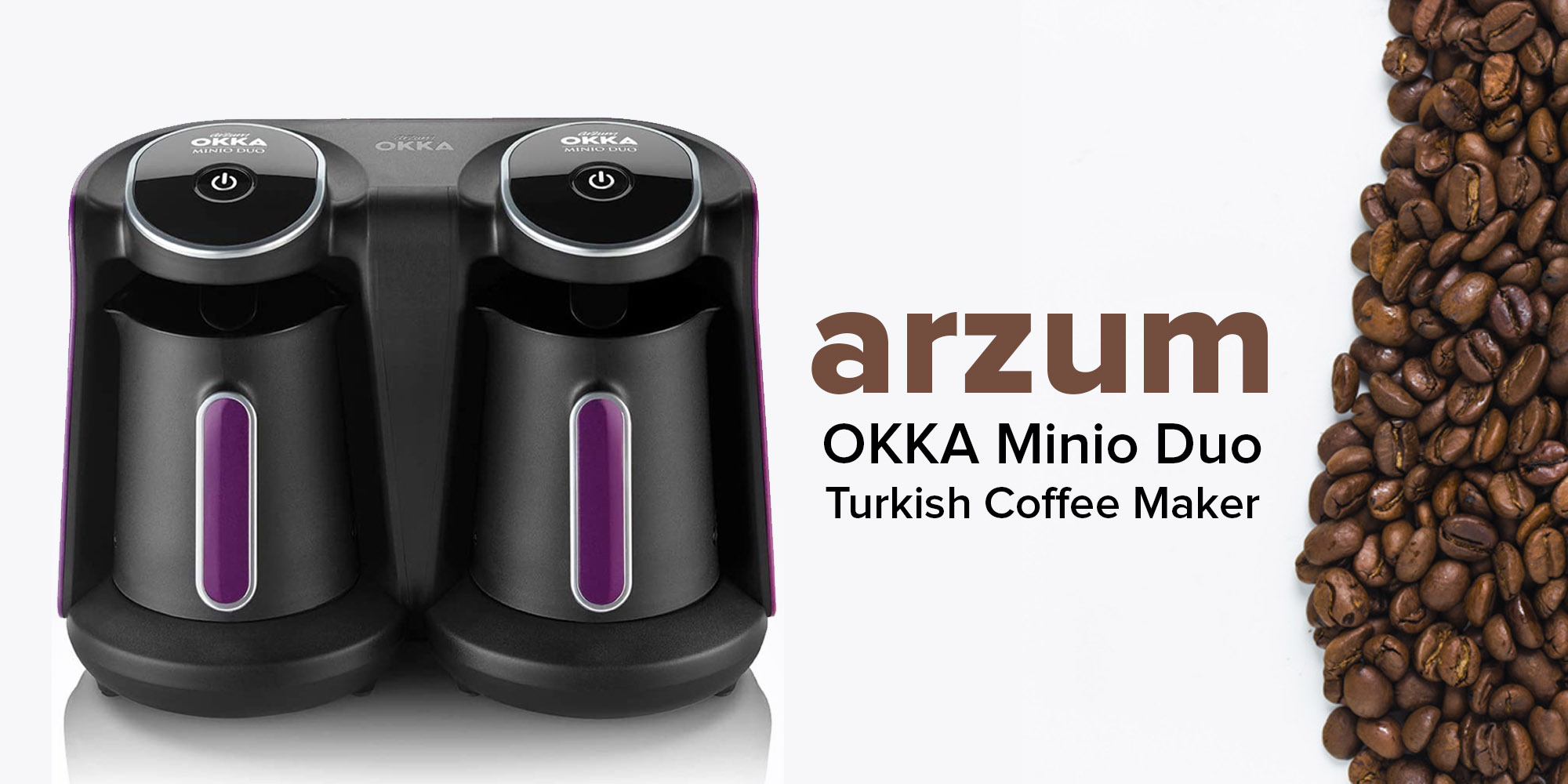 خرید قهوه ساز آرزوم مدل Minio Duo کد OK006 با تضمین اصالت کالا